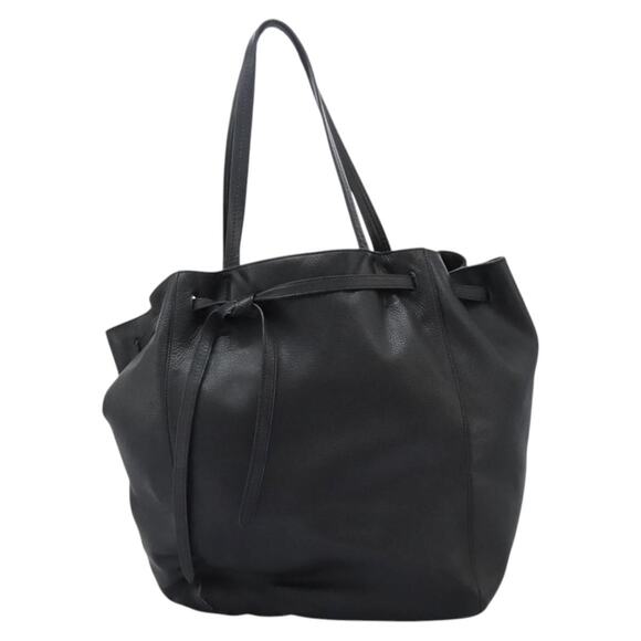 CELINE Tote Bag Leather Black - Picture 2 of 12